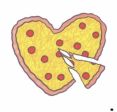 Pizza a domicilio ♥️🤰🏻