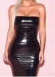 Minidress in latex