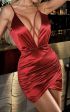 Sexy vestitino in raso rosso ♥️