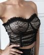 Top bustier con volant ♥️