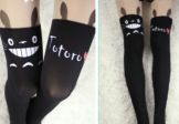 Totoro Thigh high Tights/ Stockings/ Pantyhose