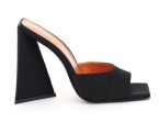 THE ATTICO MULE DEVON IN SATIN