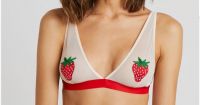 🍓Reggiseno a triangolo nude in tulle 🍓