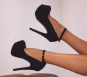 Black stiletto 15cm 
